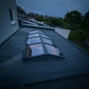 Zelfbouw lichtstraat 4 vak zadeldak 1500x1920mm